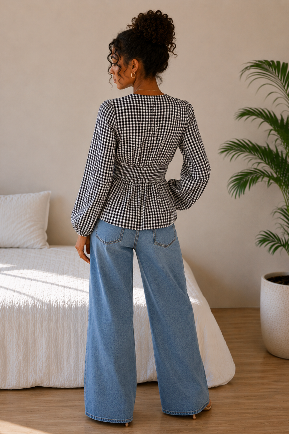 Rayure Blouse - Vichy