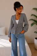 Rayure Blouse - Vichy